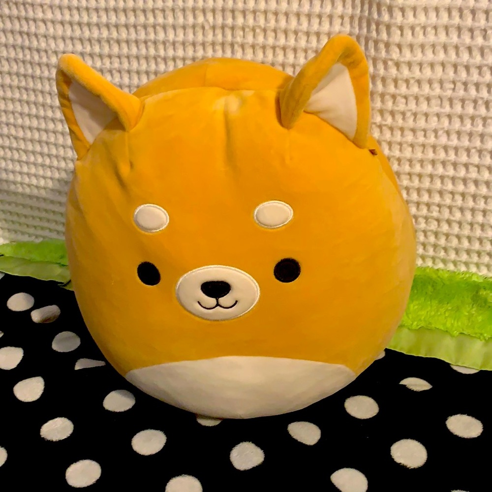 Angie Squishmallow shiba inu 12”